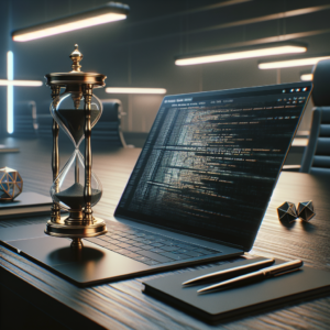 The Species Shear - Biological vs Silicon Latency conceptual art.